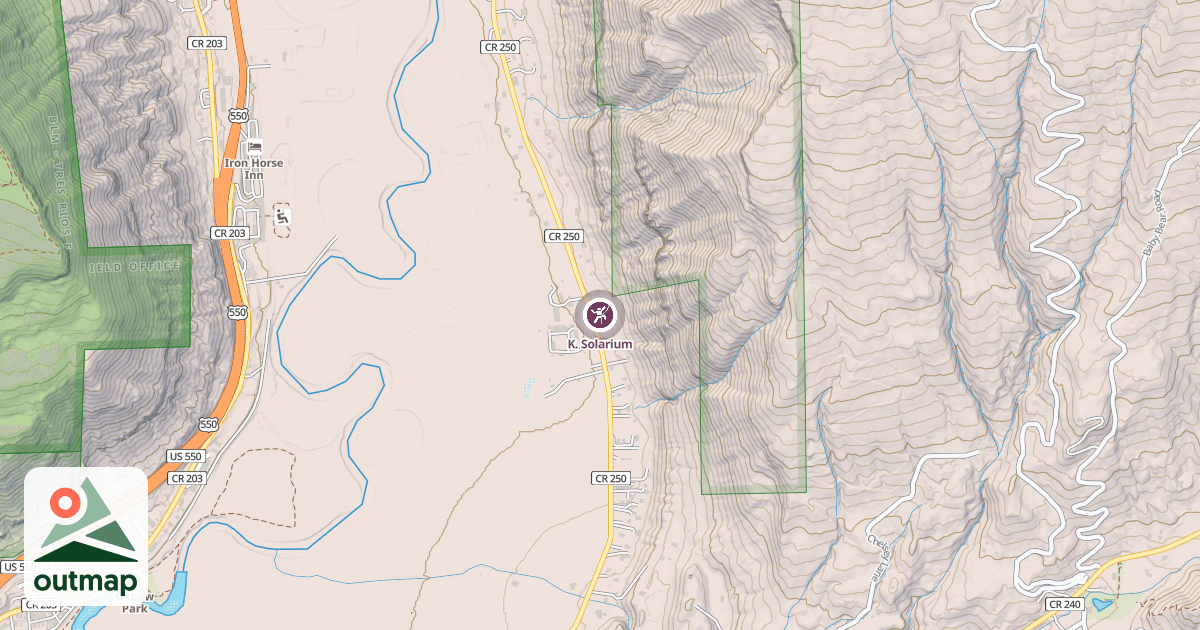 Map of K. Solarium
