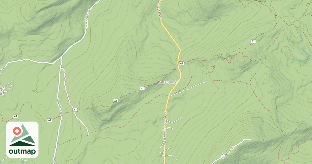 Map of Platex Crack