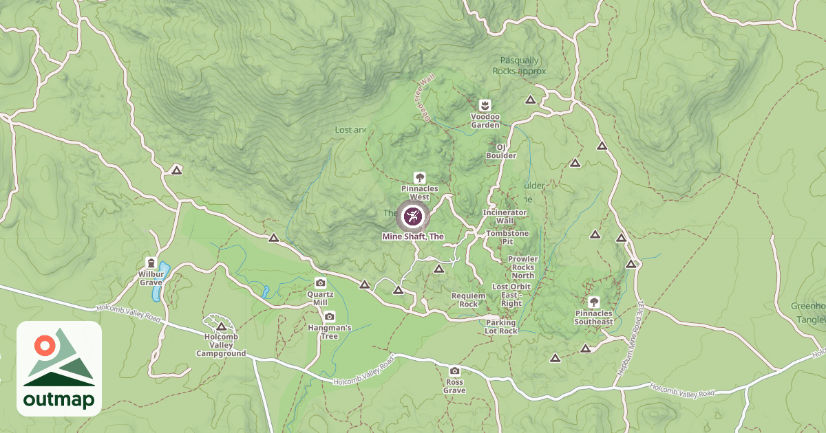 Map of Mine Shaft, The