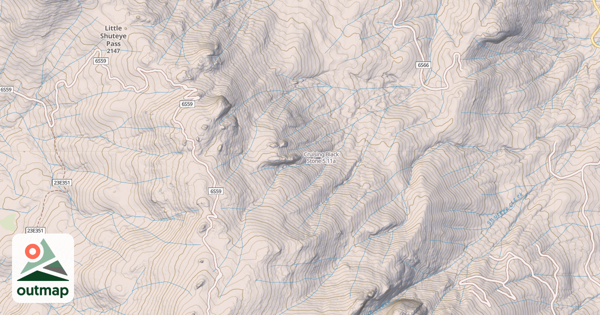 Map of Cruising Black Stone