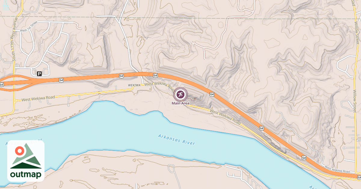 Map of Main Area