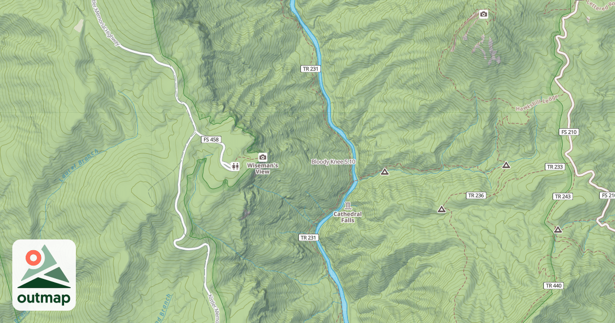 Map of Bloody Knee