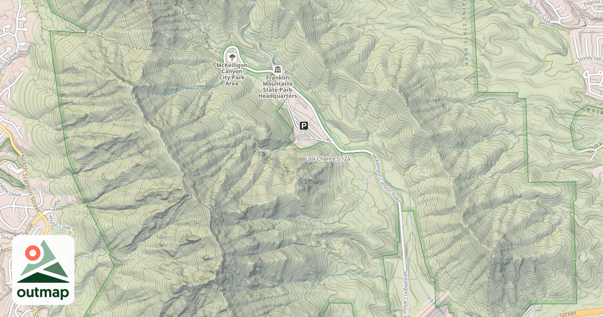 Map of Last Chance
