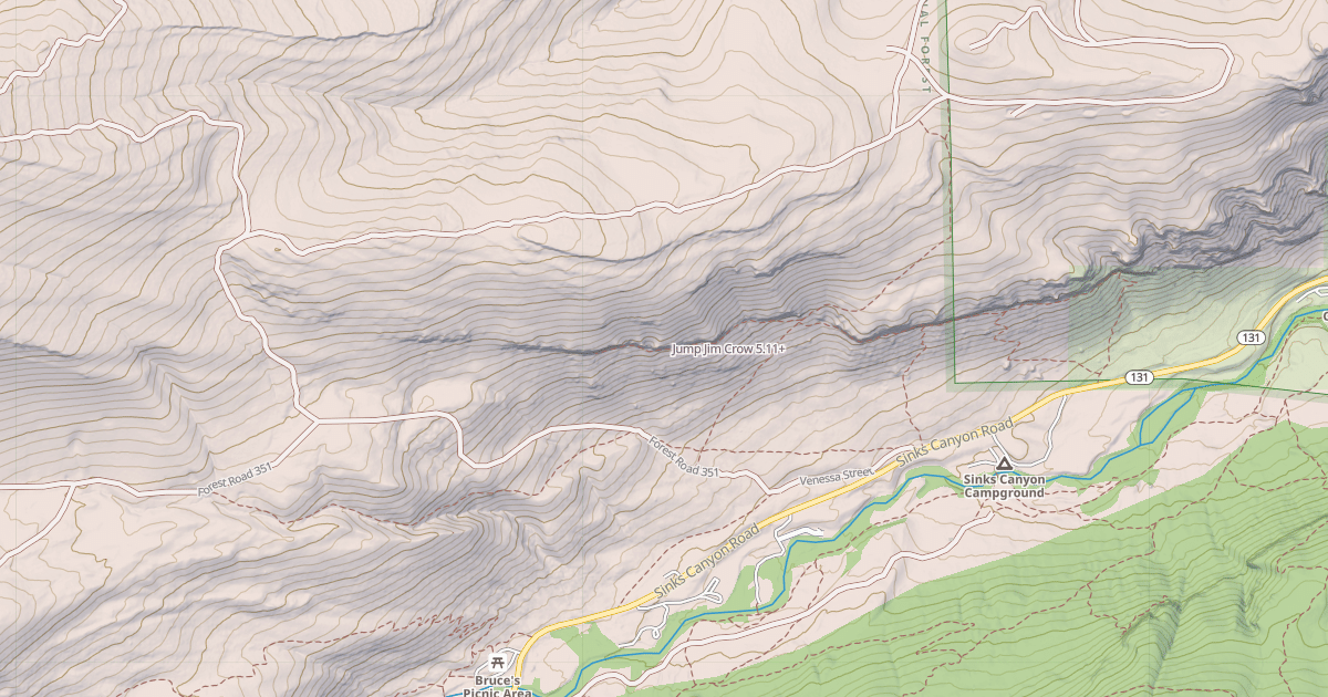 Map preview of Jump Jim Crow