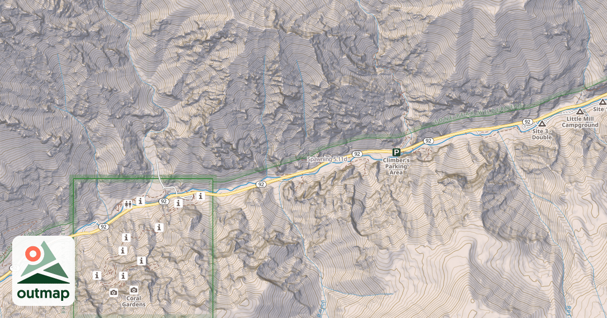 Map of Spawning
