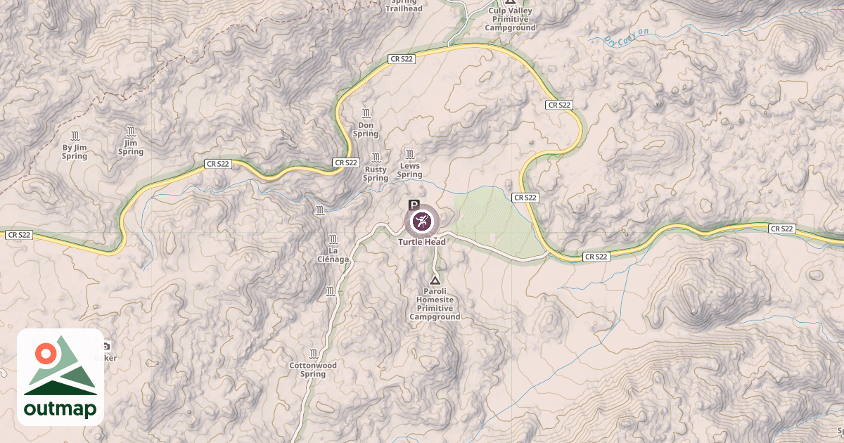 Map of Turtle Head