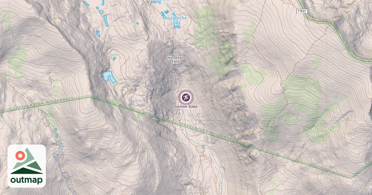 Map of Gemini Slabs