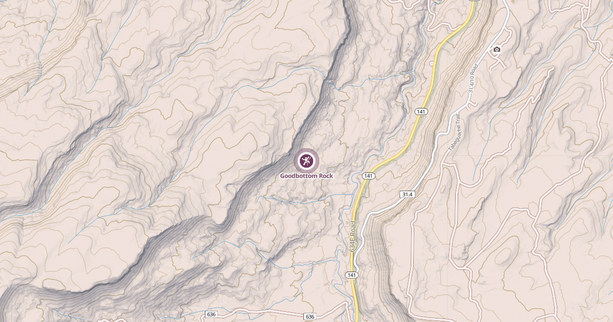 Map preview of Goodbottom Rock
