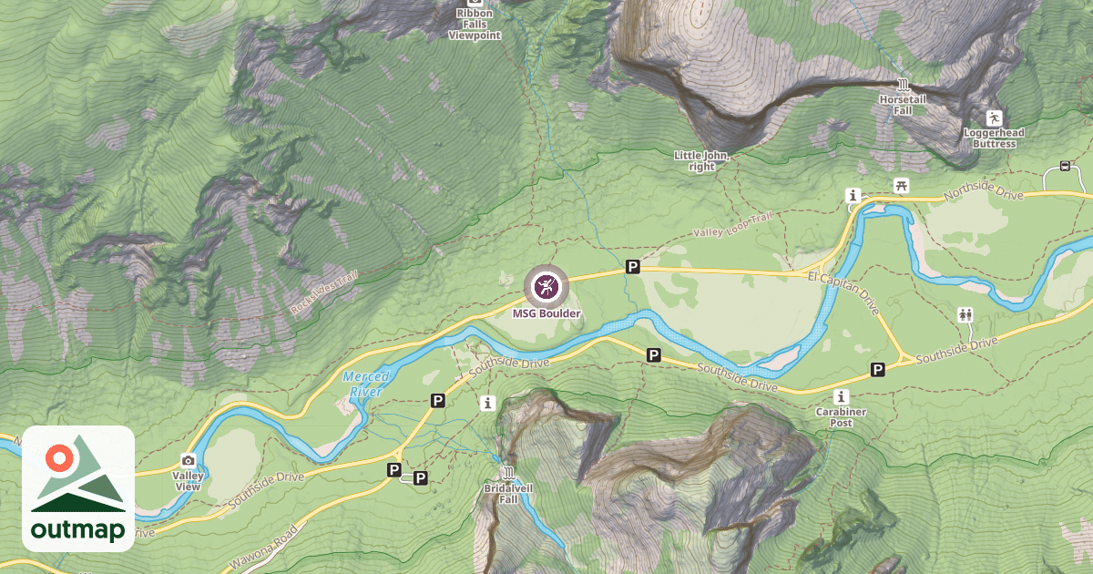 Map of MSG Boulder