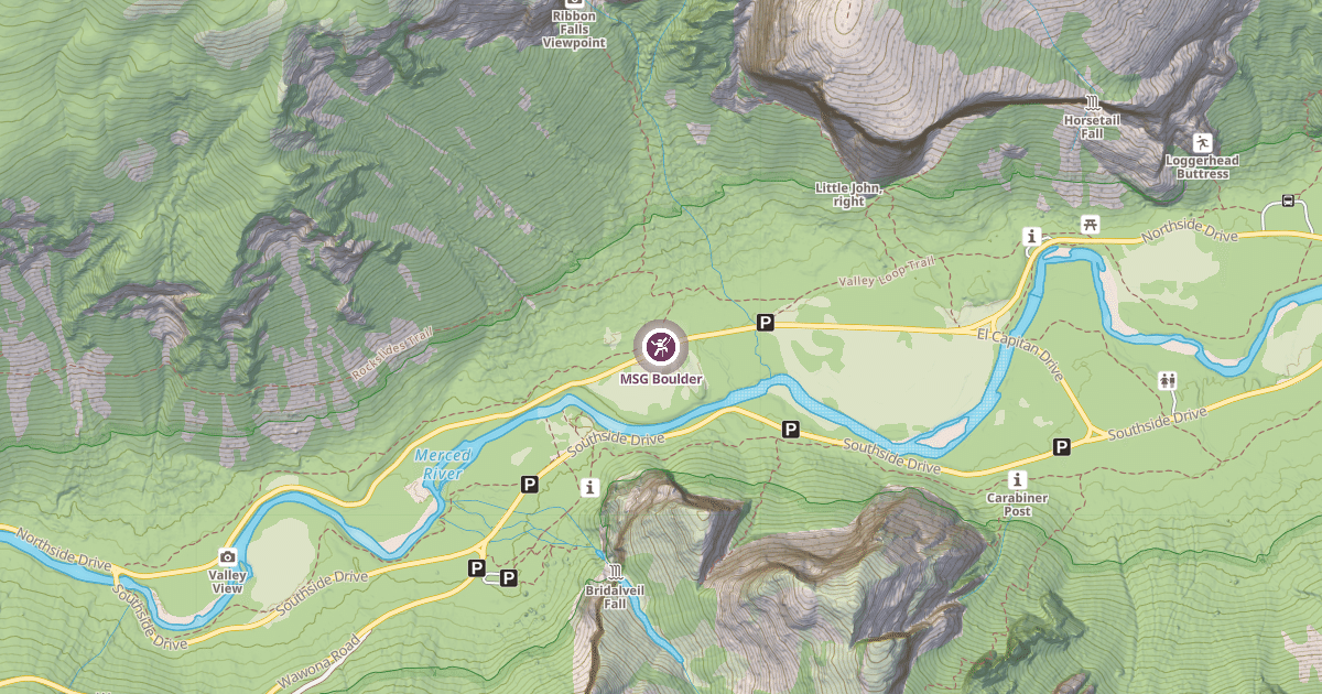 Map preview of MSG Boulder
