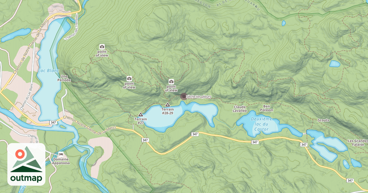 Map of Sèche tes pleurs