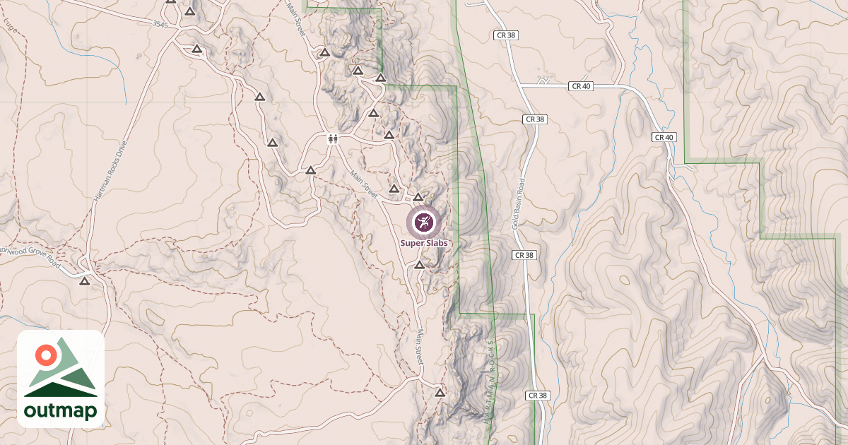 Map of Super Slabs