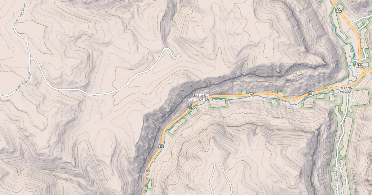 Map preview of Mechanical Animals