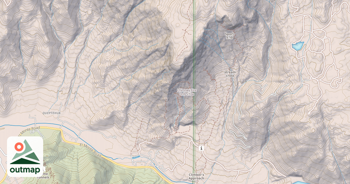 Map of Chimney Fire Drill
