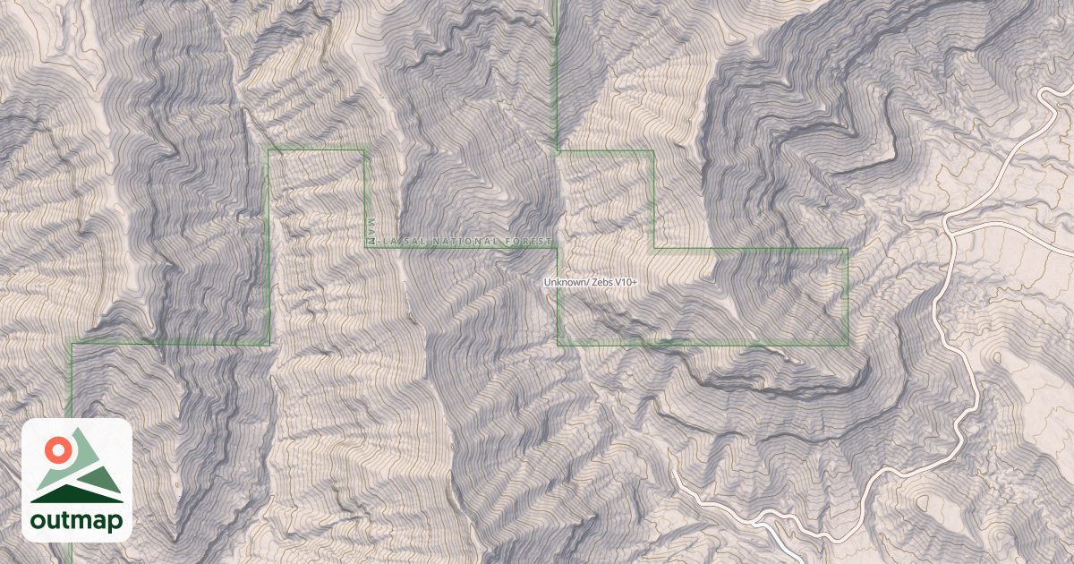 Map of Unknown/ Zebs