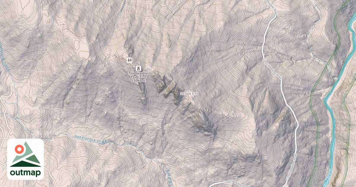 Map of S Crack