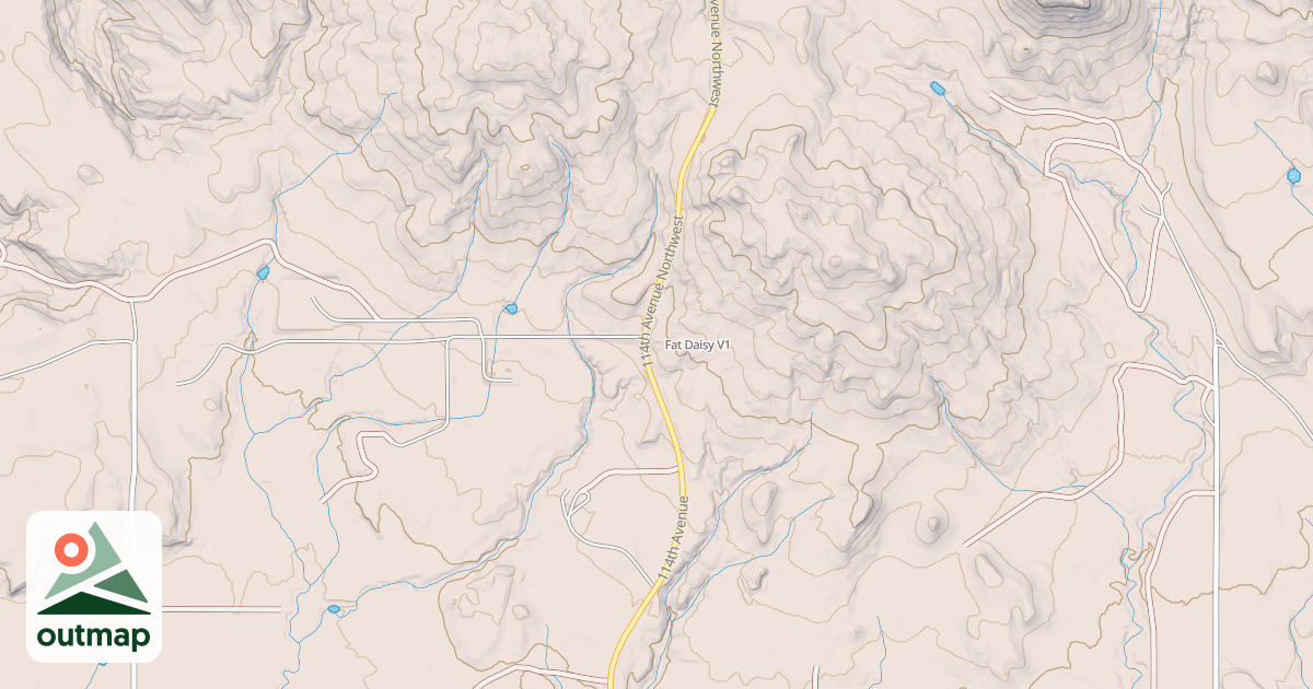 Map of Fat Daisy