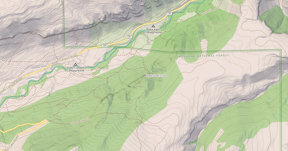 Map preview of Night Goat