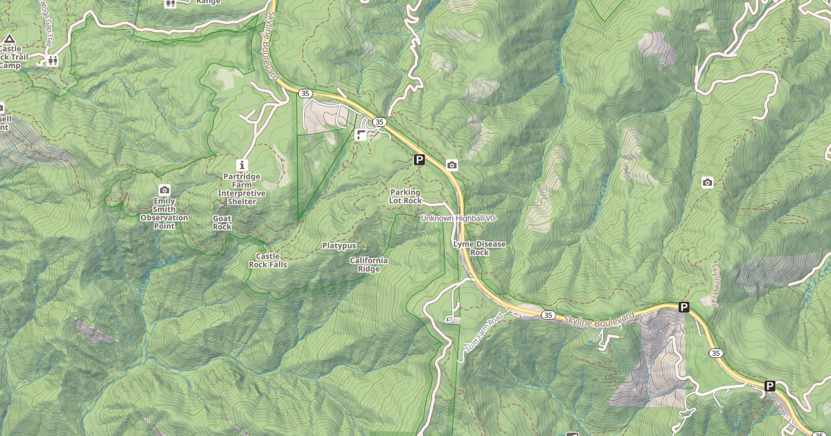 Map preview of Unknown Highball