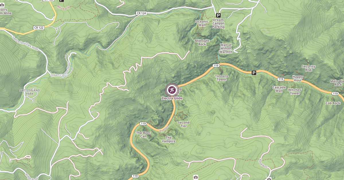 Map preview of Electra Glide