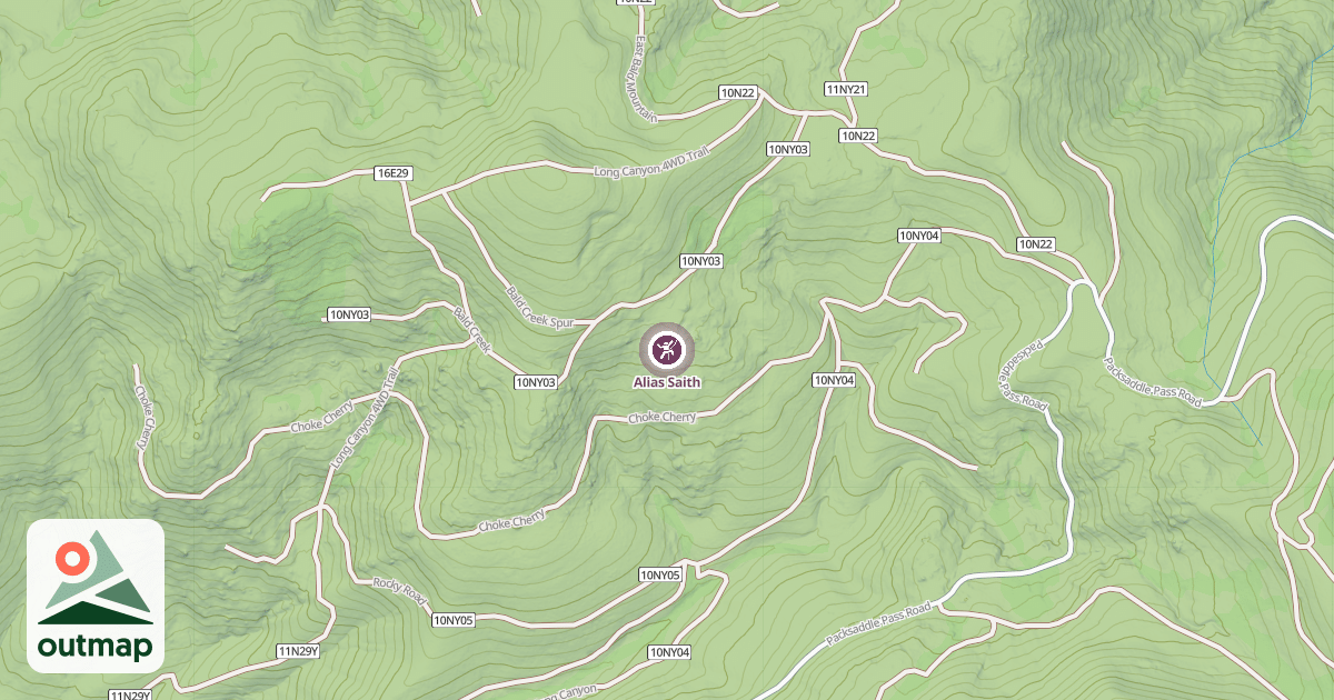 Map of Alias Saith