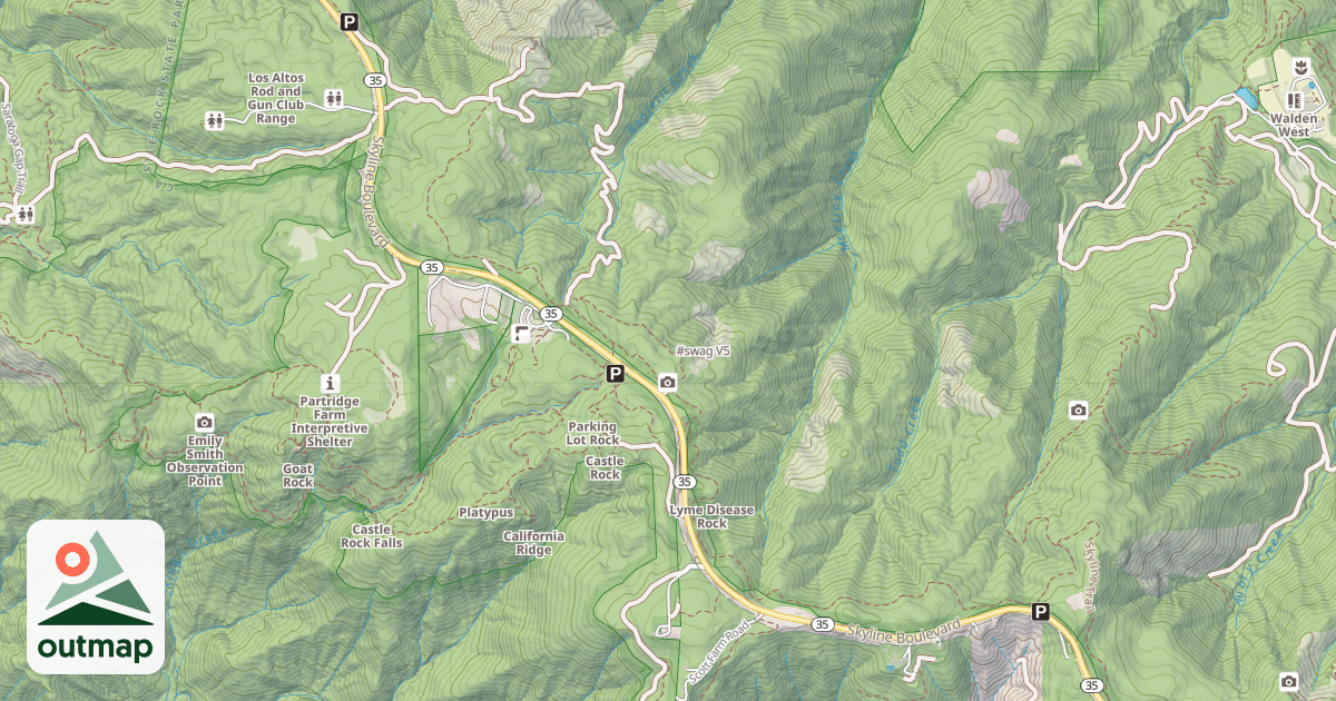 Map of #swag