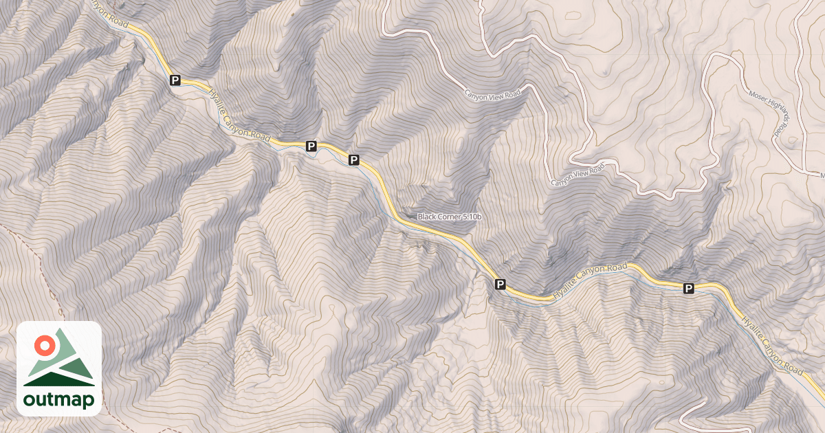 Map of Black Corner