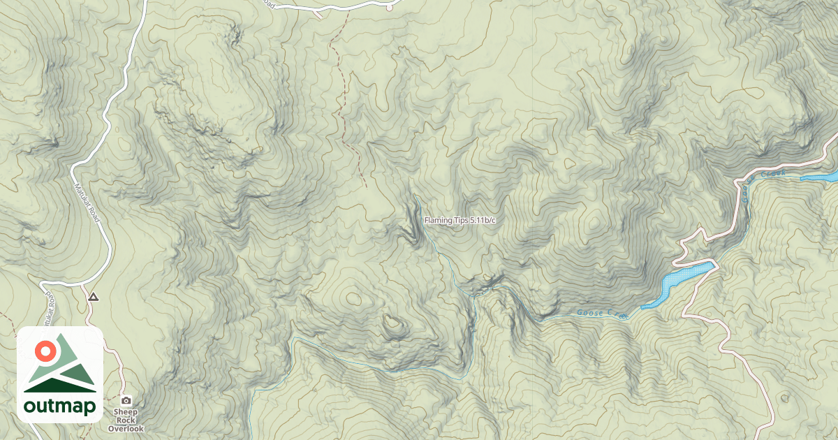 Map of Flaming Tips