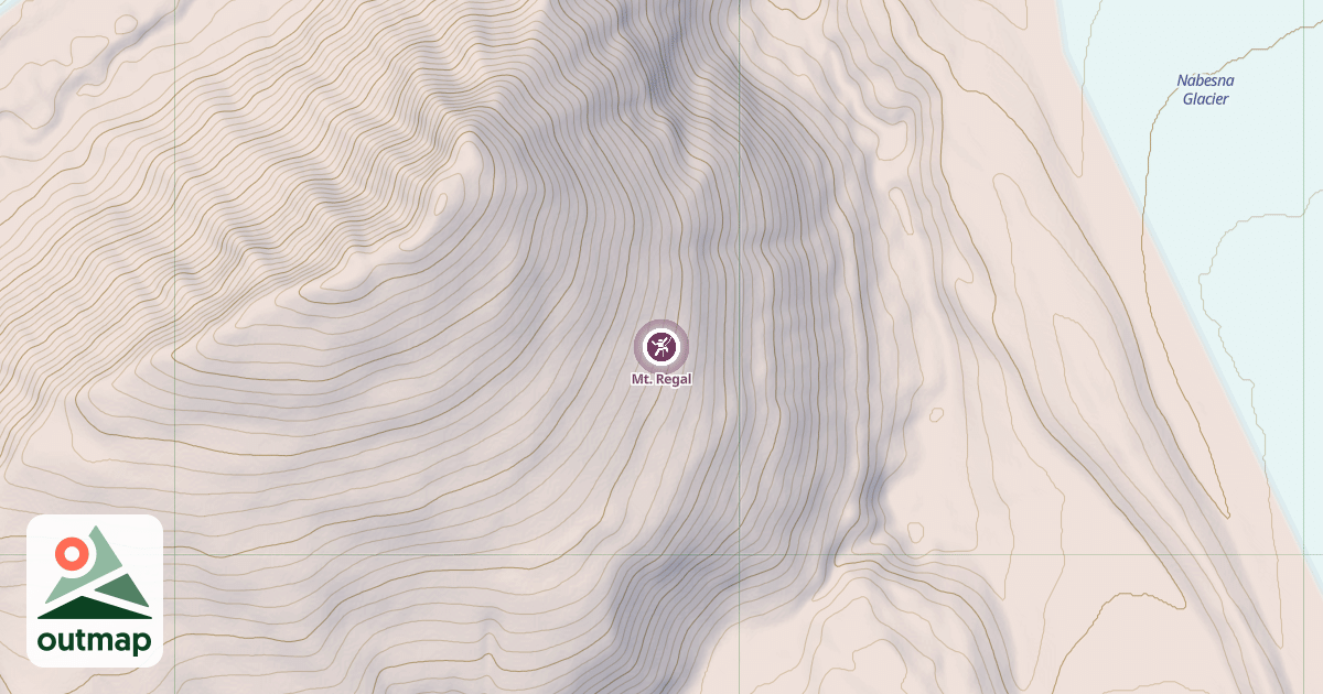 Map of Mt. Regal