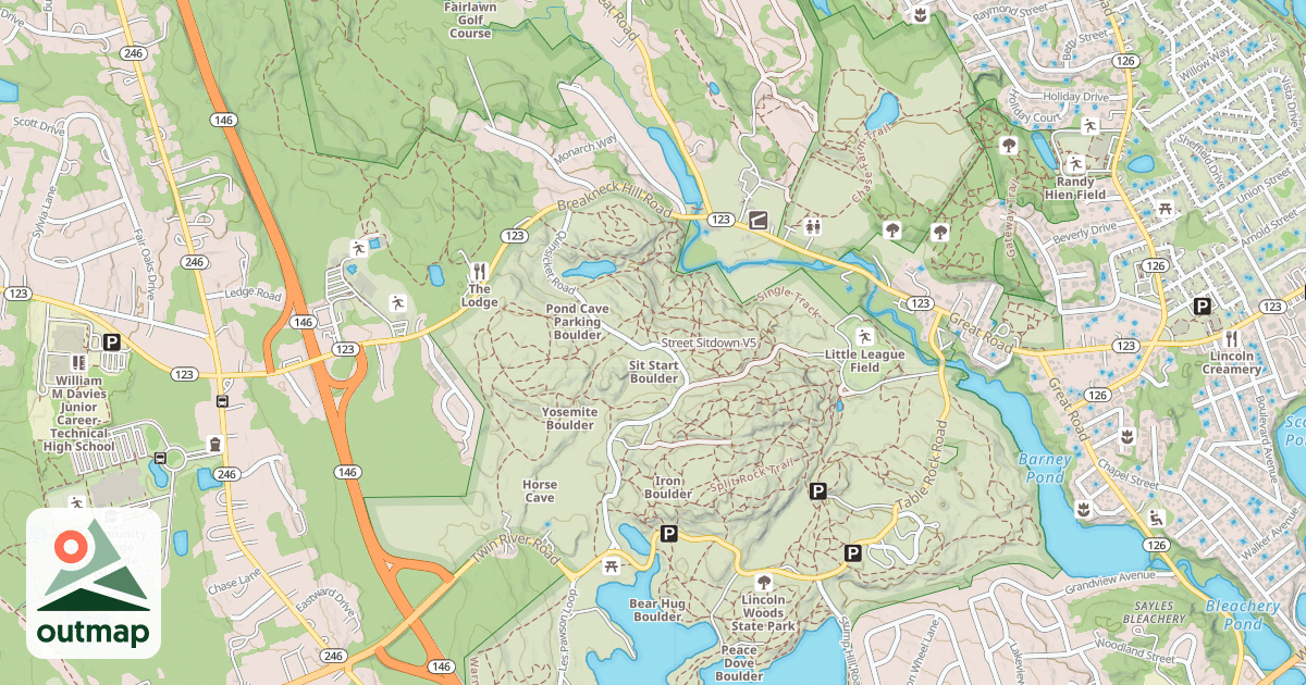 Map of Street Sitdown
