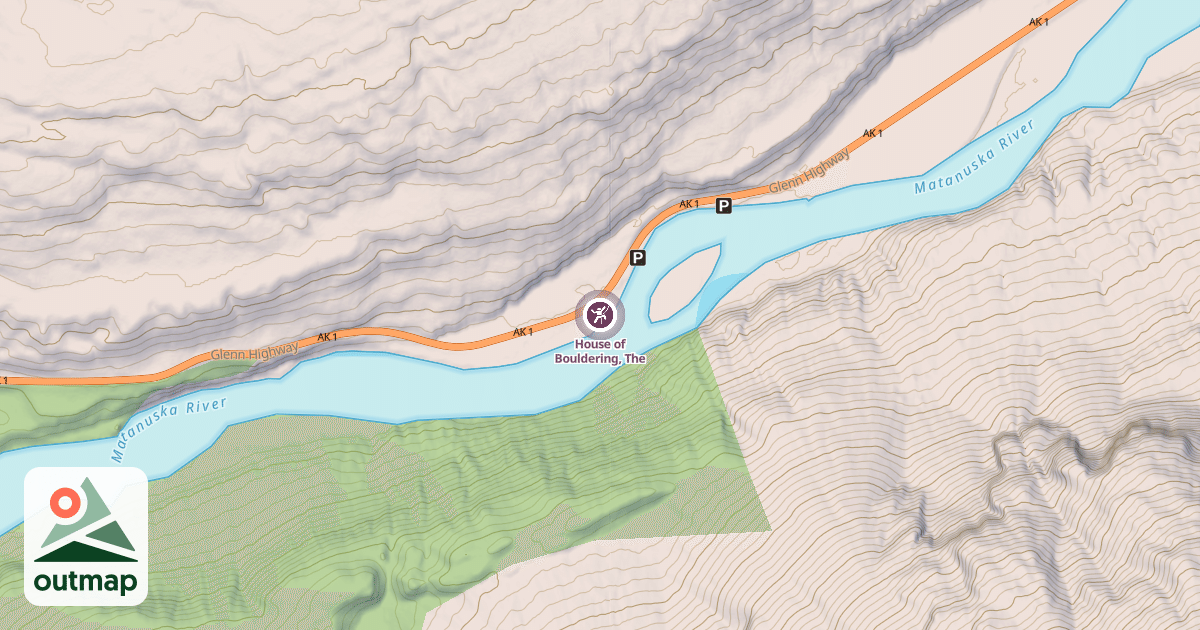Map of House of Bouldering, The