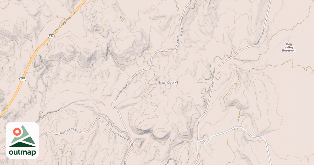 Map of Mean Crack
