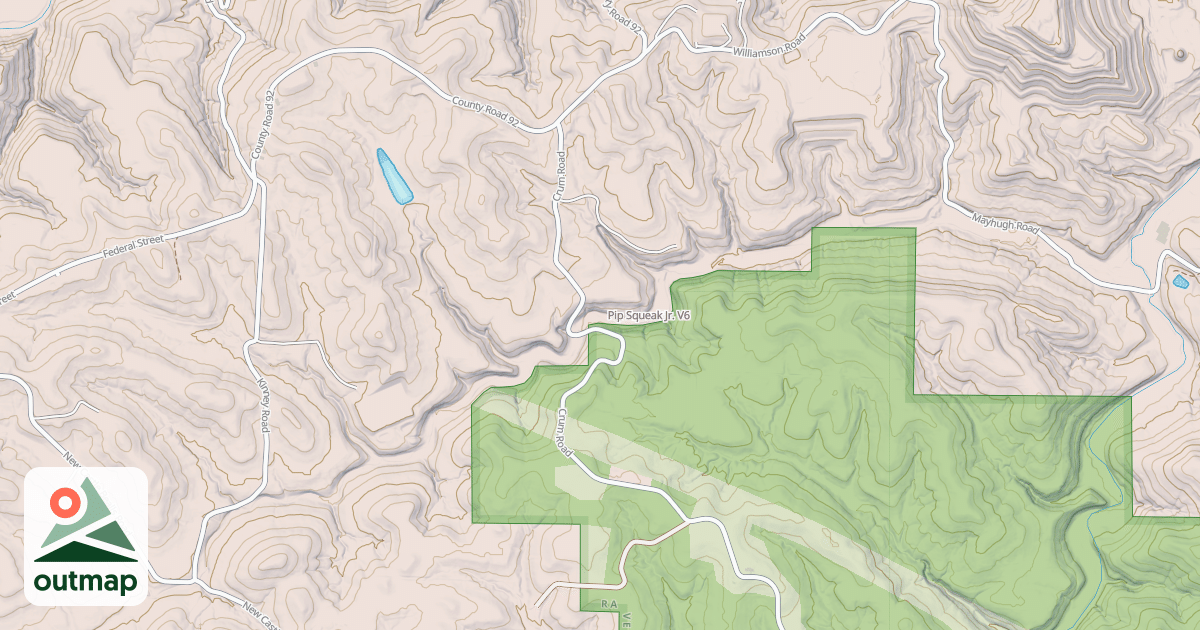 Map of Pip Squeak Jr.
