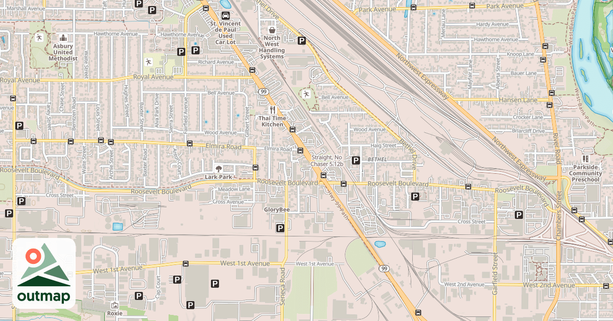Map of Straight, No Chaser