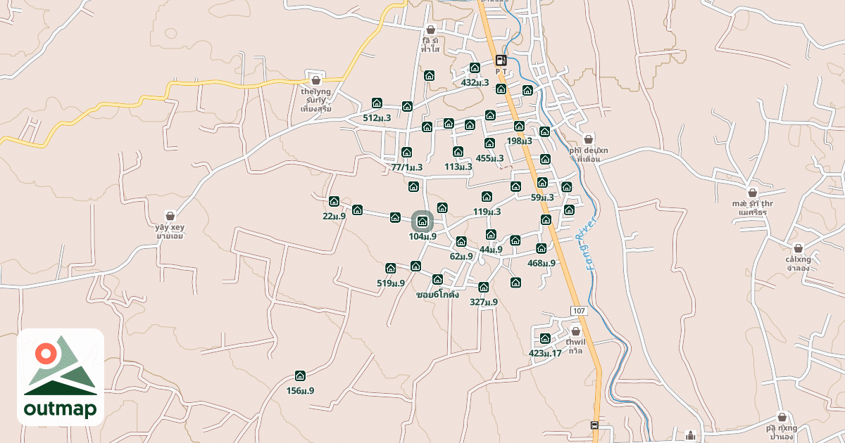 Map of 104ม.9