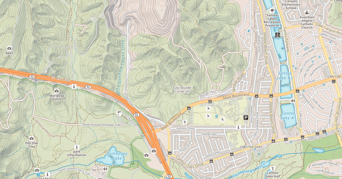 Map preview of Easy Boulder Corner