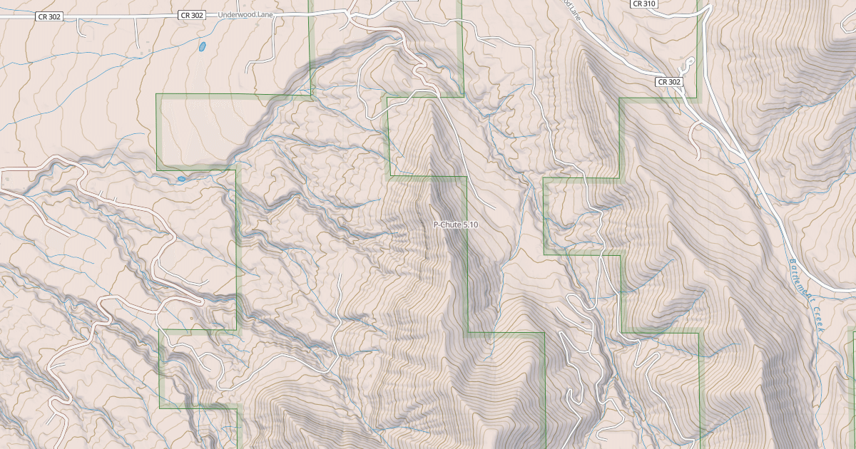 Map preview of P-Chute
