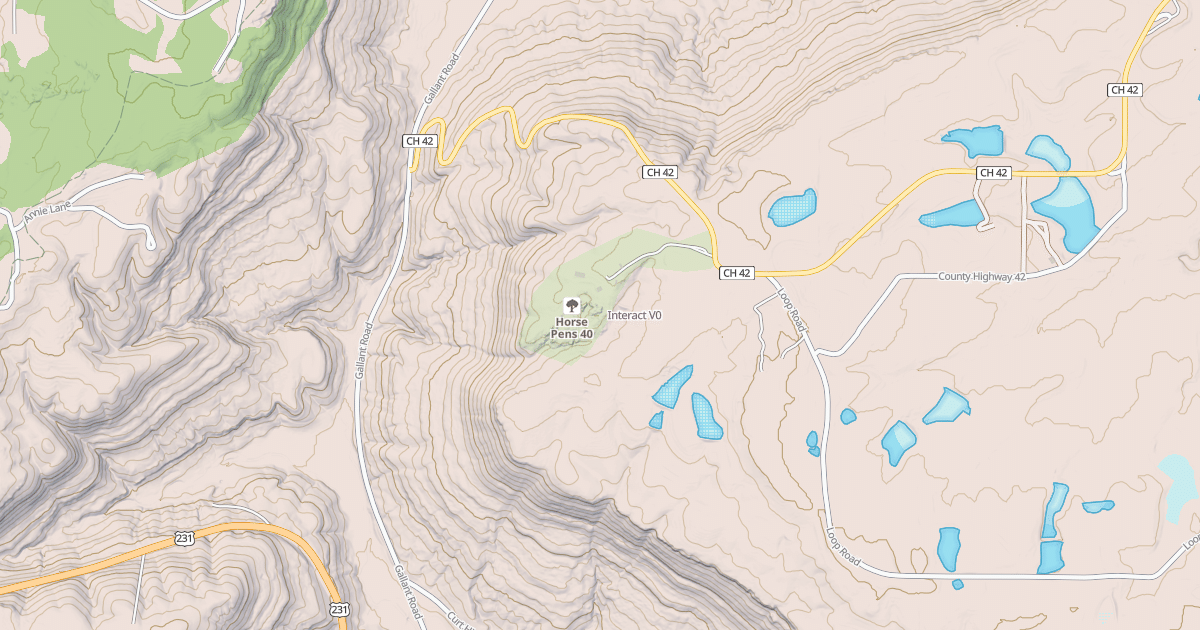 Map preview of Interact