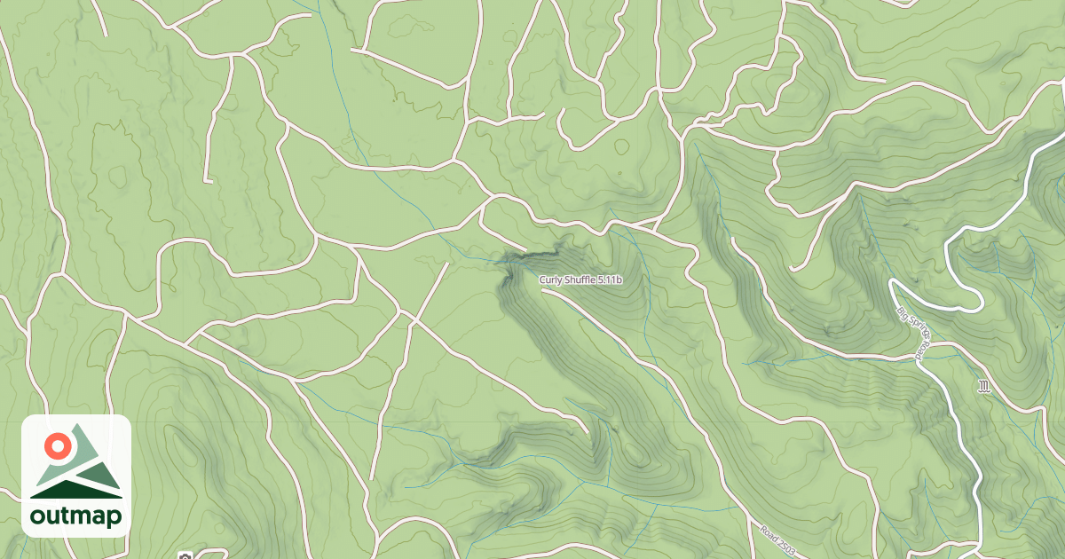 Map of Curly Shuffle