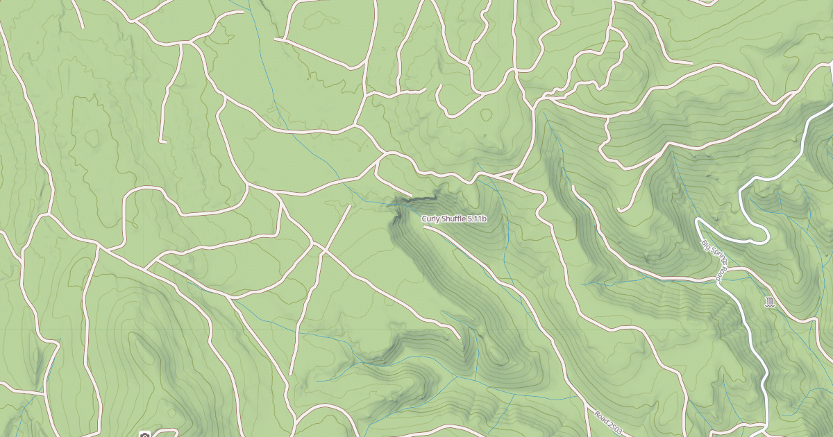 Map preview of Curly Shuffle