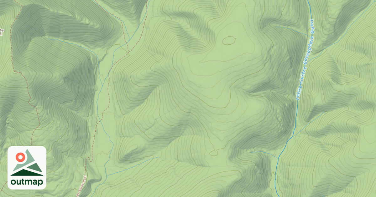 Map of Vallières-de-St-Réal