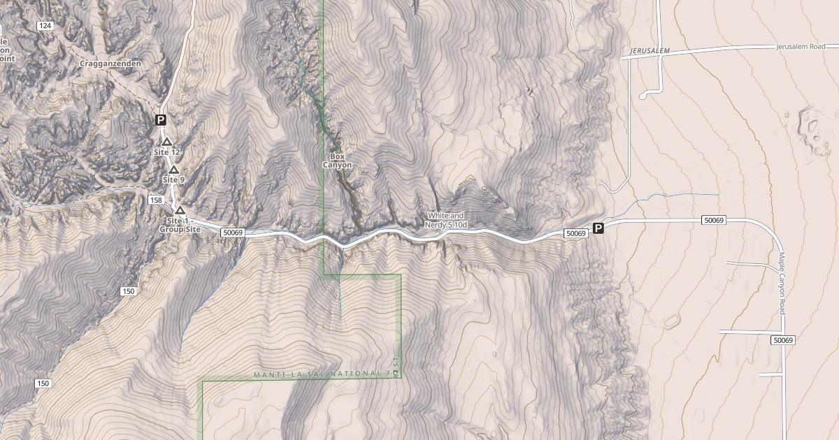 Map preview of White and Nerdy