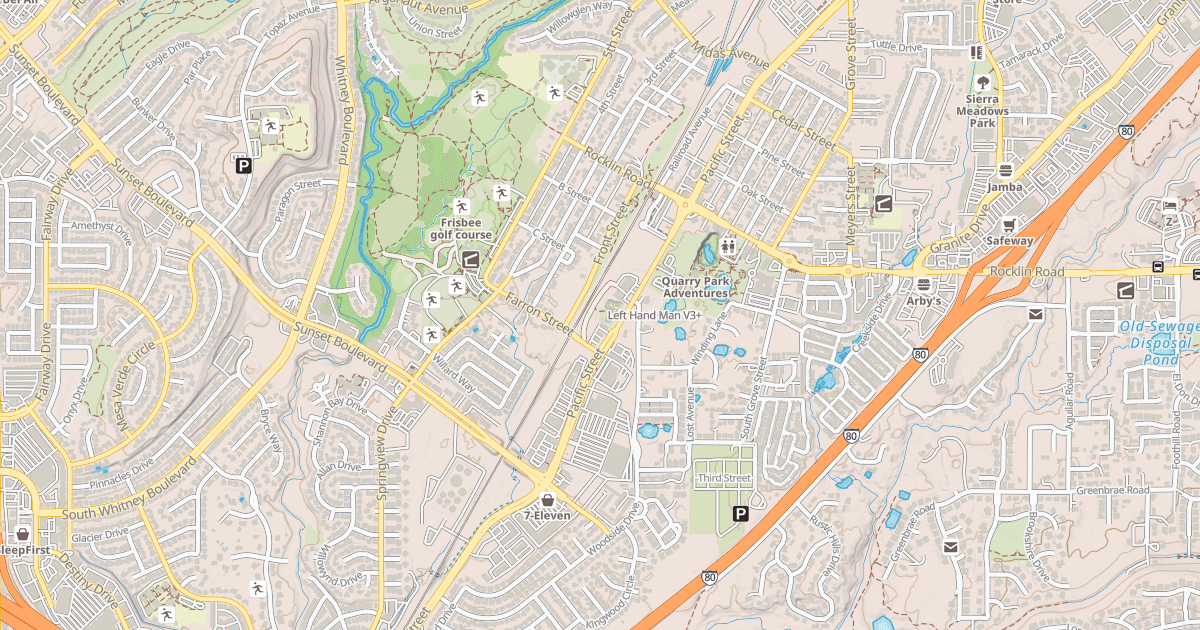 Map preview of Left Hand Man