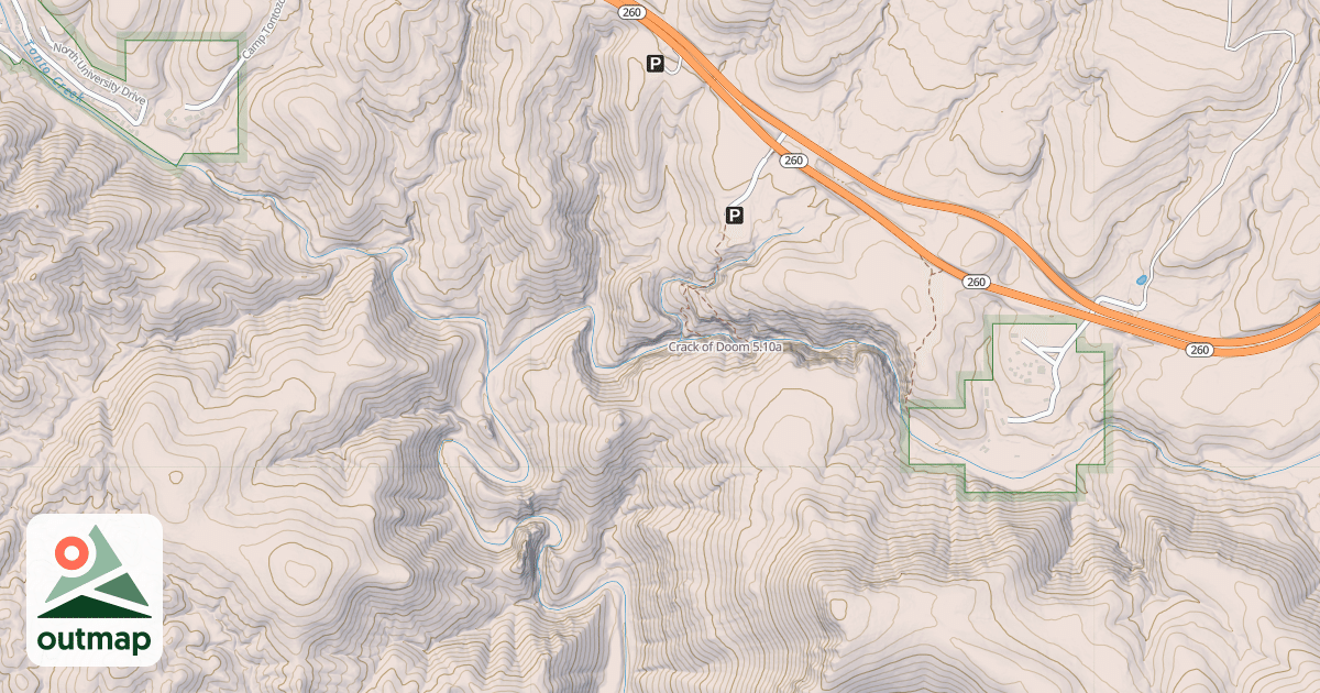 Map of Crack of Doom