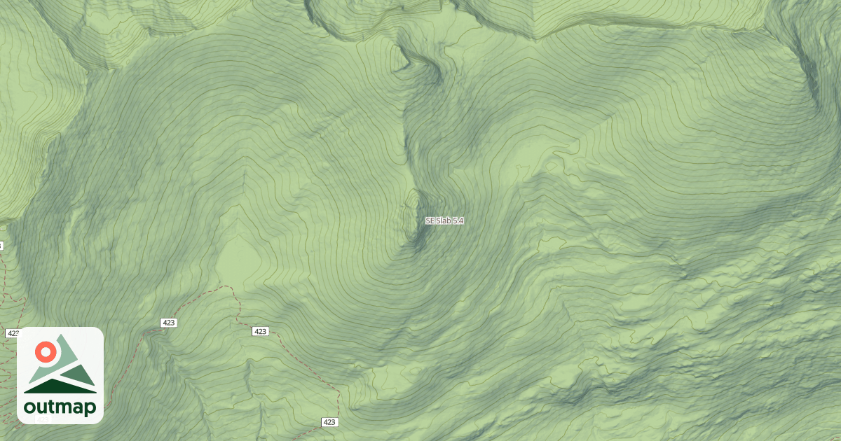Map of SE Slab