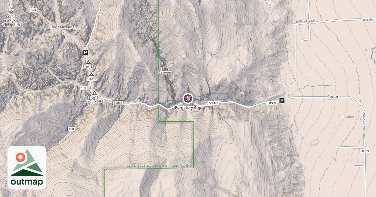 Map of Purgatory Gap