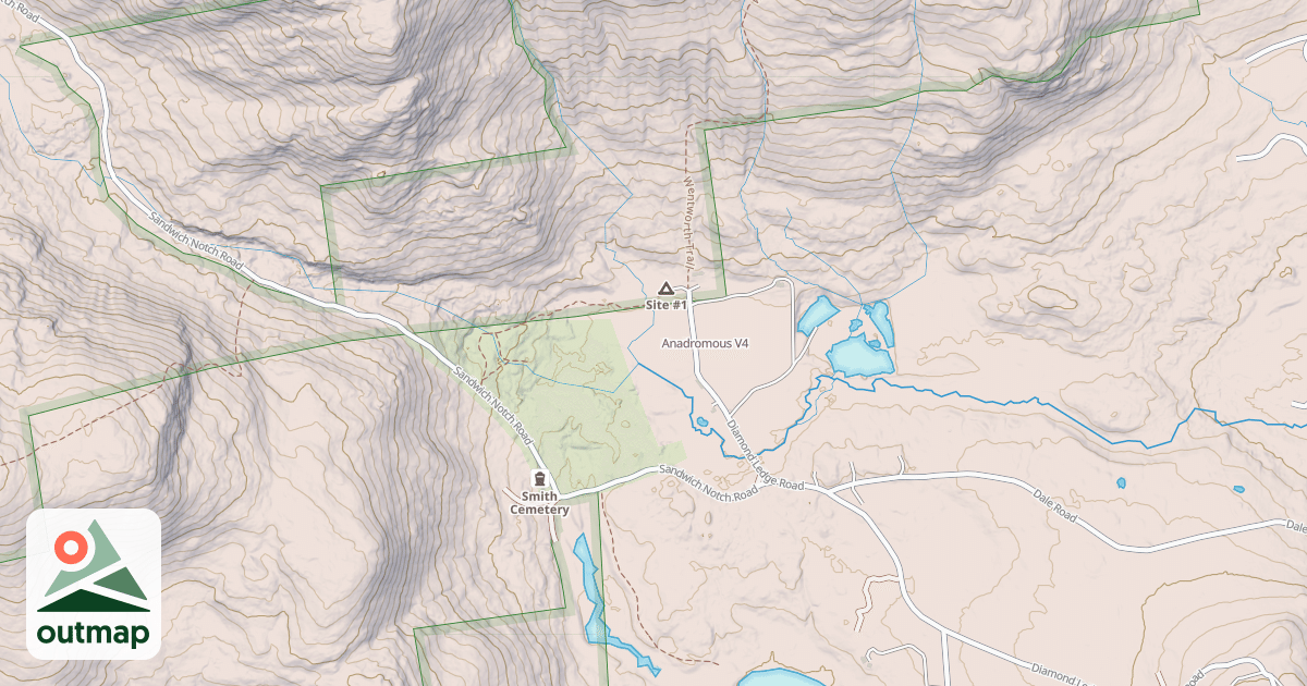 Map of Anadromous