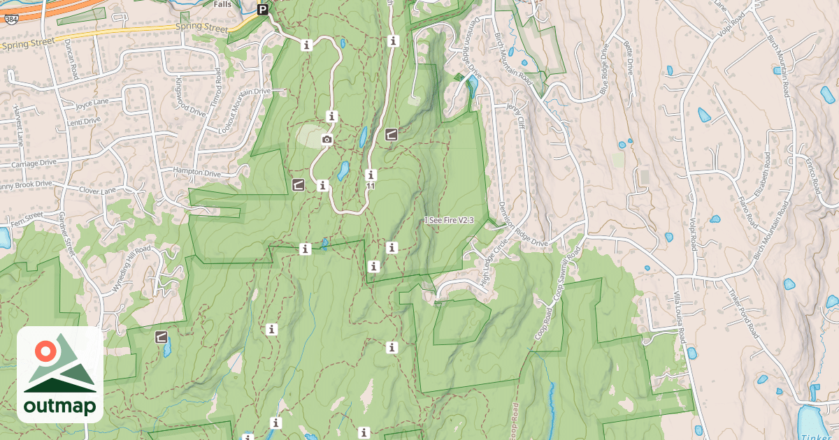 Map of I See Fire