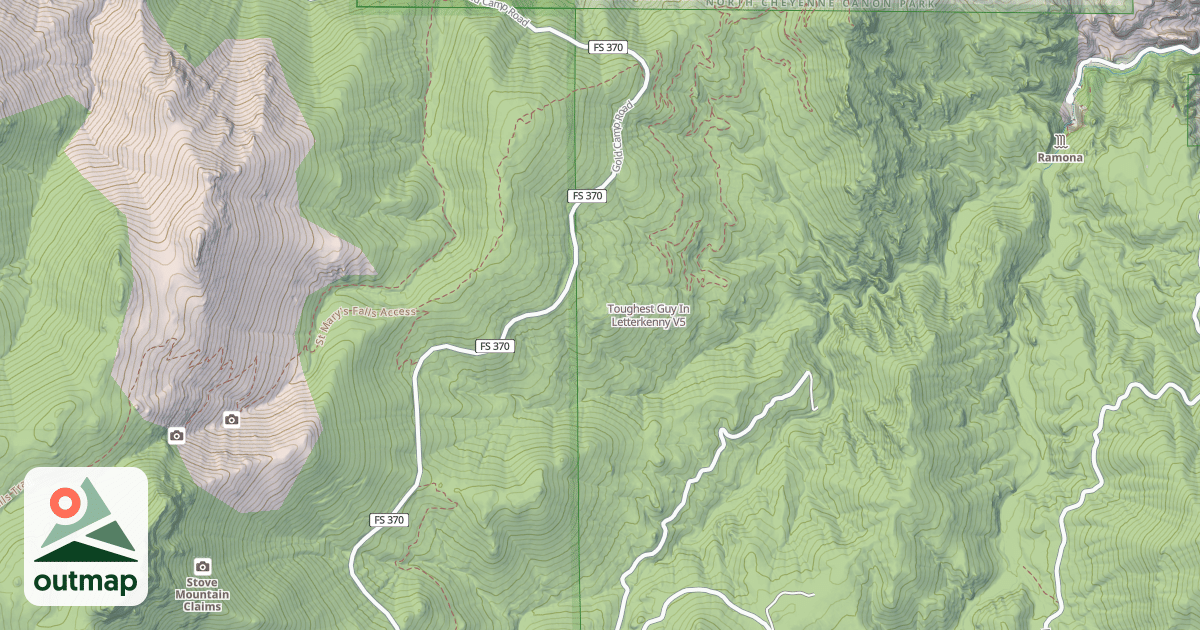 Map of Toughest Guy In Letterkenny
