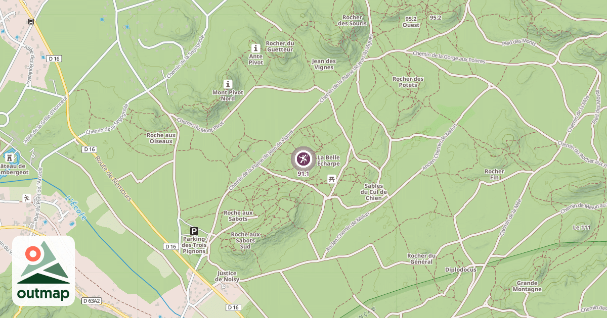 Map of 91.1
